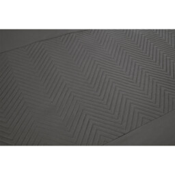 My Home Chevron Pinsonic Duvet Cover and Pillowcase Set - Charcoal/Double - Wilko - thumbnail 4
