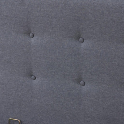 Indoor Living The Oslo King Size Grey Linen Gas Lift Ottoman Bed Frame with Tufted Headboard - Wilko - thumbnail 7