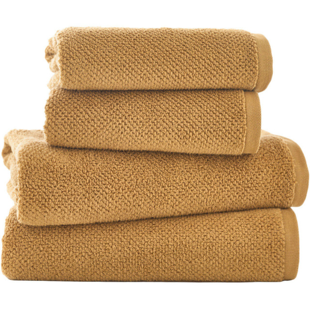 Deyongs Romeo Sand Hand Towel 2 Pack - Size: 46 x 90cm - Gold - Wilko - image 1