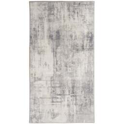 tectake Nadira Non Slip Washable Rug 110 x 60 x 0.6cm - Size: 0.6 x 60 x 110cm - Cream - Wilko - thumbnail 1