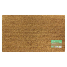 JVL Manor Plain Latex Coir Door Mat 40 x 70cm 2 Pack - Brown - JVL Homewares - Wilko - thumbnail 5