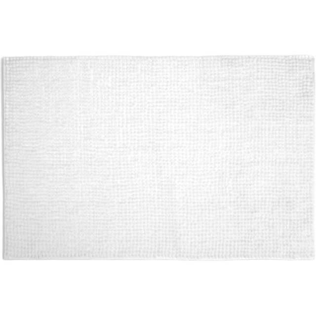 Allure Bath Fashions White Chenille Microfibre Supersoft Non-Slip Bobble Bath Mat 50 x 80cm - Yellow - Wilko - image 1