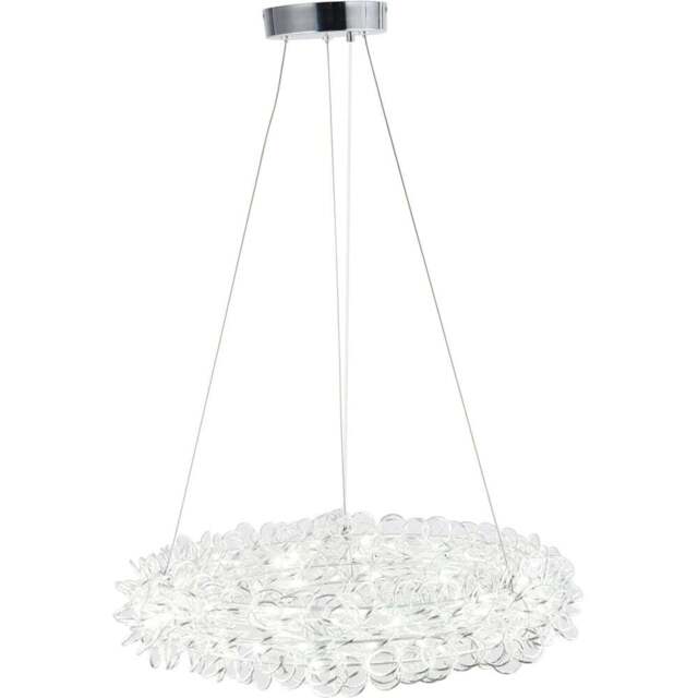 Alice LED Ceiling Fitting Silver - Wilko - image 1