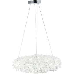 Alice LED Ceiling Fitting Silver - Wilko - thumbnail 1