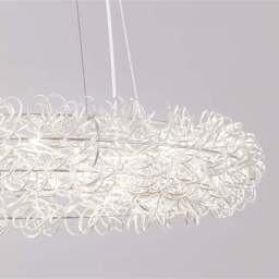 Alice LED Ceiling Fitting Silver - Wilko - thumbnail 6