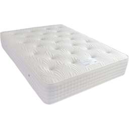 Eden Cashmere Ortho Small Double 2000 Pocket Sprung Mattress - White - Wilko