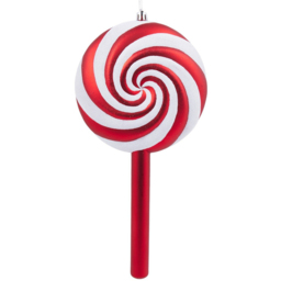 Candy Cane Lollipop Wall DecorationRed - Candy Cane Lane - Wilko - thumbnail 1