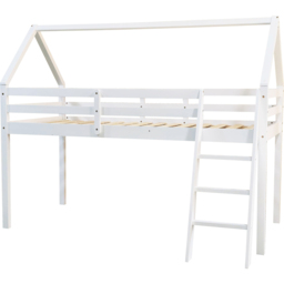 Kidsaw Jinsen Mid Sleeper Single Bed - White - Wilko - thumbnail 3