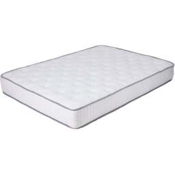 Living and Home Double 7 Zone Pocket Spring Mattress - White - Wilko - thumbnail 1