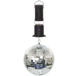 Cheetah Mirror Ball Set 6 inch - Size: 18 x 24 x 24cm - Silver - Wilko - thumbnail 3