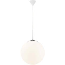 Nordlux Cafe 30 Opal White Pendant Light - Size: 44 x 30 x 44cm - Wilko
