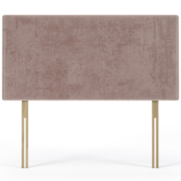 Bedmaster Super King Mink Naples Velvet Valencia Plain Headboard - Brown - Wilko - thumbnail 3
