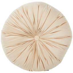 Round Velvet Cushion - Mink - Divante - Wilko - thumbnail 3