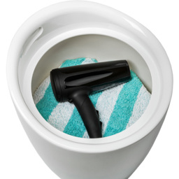 tectake White Padded Bathroom Stool with Storage - Size: 51 x 36 x 36cm - Wilko - thumbnail 4