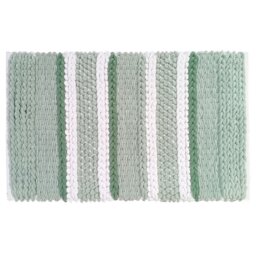 Combo Cable Bath Mat - Sage - Wilko - thumbnail 1
