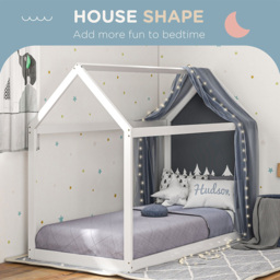 Portland White Tree House Wooden Single Bed - Wilko - thumbnail 5
