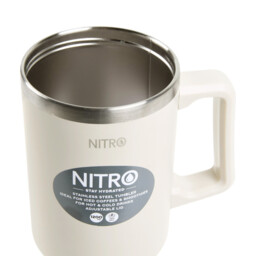 Nitro Neutrals Stainless Steel Vacuum Tumbler - Wilko - thumbnail 3