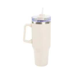 Nitro Neutrals Stainless Steel Vacuum Tumbler - Wilko - thumbnail 5