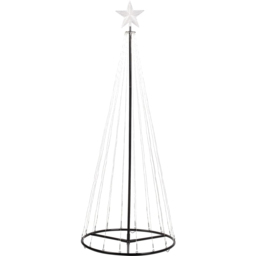 The Christmas Workshop 573 LED Warm White Outdoor Cone Tree 6ft - Wilko - thumbnail 3