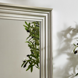 Julian Bowen Tokyo Pewter Rectangular Full Length Dressing Mirror 115 x 45cm - Size: 115 x 45 x 3.5cm - Wilko - thumbnail 6