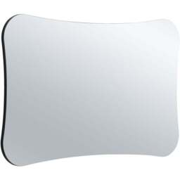 Yearn Barnsbury Black Organic Wall Mirror 120 x 80cm - Wilko - thumbnail 1