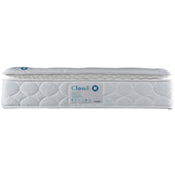 Maxitex Cloud Single Pocket Memory Mattress - White - Wilko - thumbnail 3