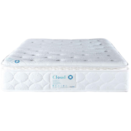 Maxitex Cloud Single Pocket Memory Mattress - White - Wilko - thumbnail 4