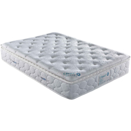 Maxitex Cloud Single Pocket Memory Mattress - White - Wilko - thumbnail 1