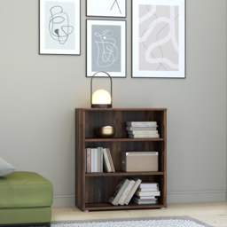 Florence Essential 2 Shelf Vintage Oak Low Wide Bookcase - Brown - Furniture To Go - Wilko - thumbnail 7