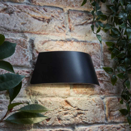 ValueLights John Matte Black Curved LED Outdoor Wall Downlight - Size: 8 x 21.5 x 6.6cm - Wilko - thumbnail 7