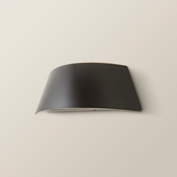 ValueLights John Matte Black Curved LED Outdoor Wall Downlight - Size: 8 x 21.5 x 6.6cm - Wilko - thumbnail 4