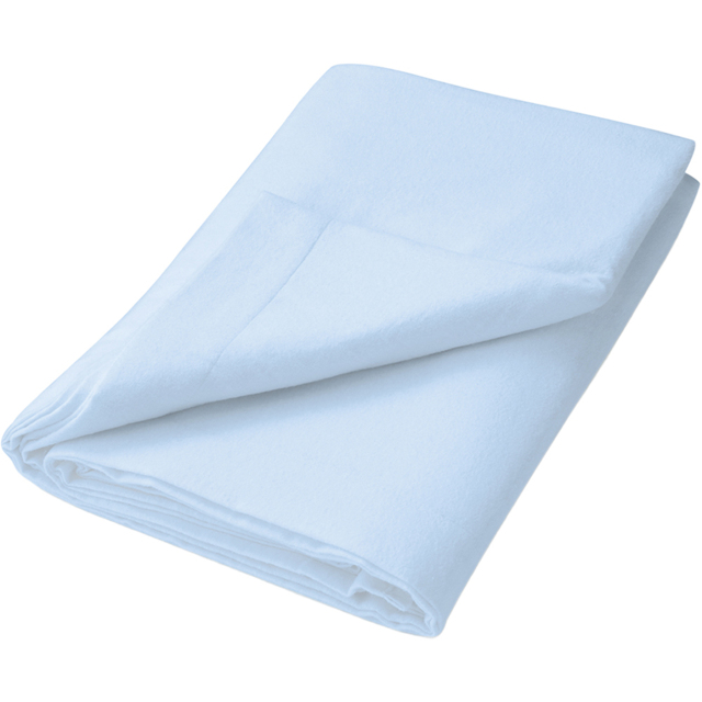 Helena Springfield Double Chambray Blue Brushed Cotton Flat Bed Sheet - Wilko - image 1
