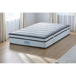 Simply Single 2000 Spring Pocket 3 Layer Foam Hybrid Mattress - Grey - Sleeply - Wilko - thumbnail 3