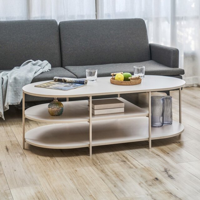 Zara Coffee Table Beige - Wilko - image 1