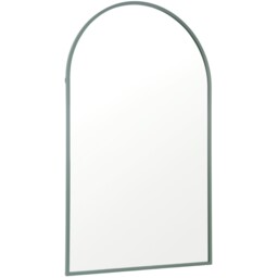 Wide Metal Arch Mirror Smokey Green - Size:  180 x 110cm - Wilko - thumbnail 4