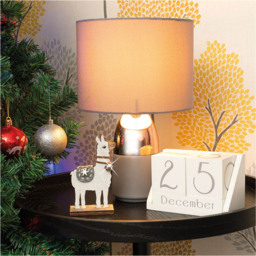 St Helens White Standing Wooden Alpaca Ornament - Size: 7 x 4 x 13cm - Wilko - thumbnail 3