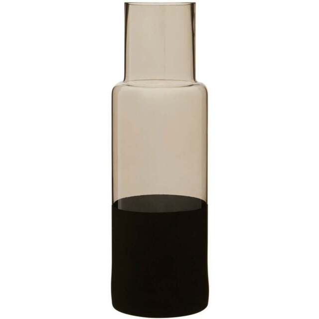 Premier Housewares Cova Bottle Vase - Size: 10 x 10 x 30cm - Black - Wilko - image 1