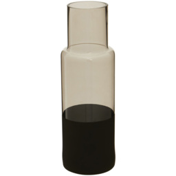 Premier Housewares Cova Bottle Vase - Size: 10 x 10 x 30cm - Black - Wilko - thumbnail 3