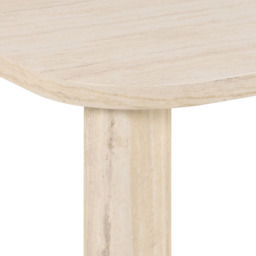 Florence Solano Light Travertine Rectangular Coffee Table - Size: 36 x 100 x 75cm - Cream - Furniture To Go - Wilko - thumbnail 6
