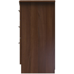 Crowndale Sherwood 6 Drawer Noche Walnut Chest of Drawers - Brown - Wilko - thumbnail 4
