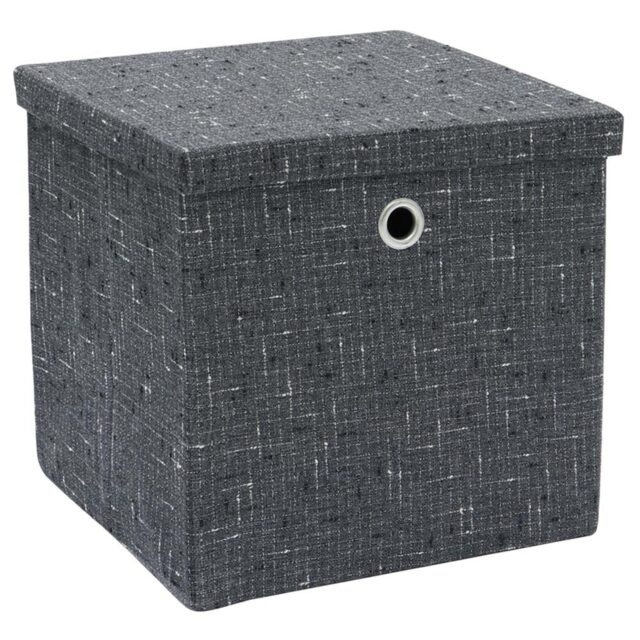 JVL Shadow Foldable Fabric Storage Box - JVL Homewares - Wilko - image 1