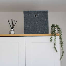 JVL Shadow Foldable Fabric Storage Box - JVL Homewares - Wilko - thumbnail 3