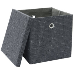 JVL Shadow Foldable Fabric Storage Box - JVL Homewares - Wilko - thumbnail 4