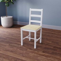 VIDA DESIGNS Yorkshire 2 Seater Dining Set White and Pine - Wilko - thumbnail 7