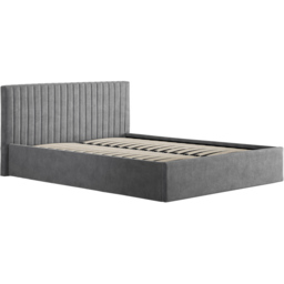 LPD Furniture Berlin King Size Silver Bed Frame - LPD Home - Wilko - thumbnail 3