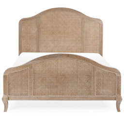 Julian Bowen Fleur King Size Rattan Light Oak Bed - Brown - Wilko - thumbnail 4