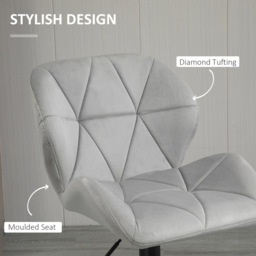 Portland Light Grey Adjustable Bar Stool Set of 2 - Wilko - thumbnail 7