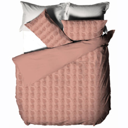 Linen House Haze Super King Cream Tufted Duvet Cover Set - Wilko - thumbnail 3