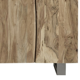 Brooklyn Barima 4 Door Wooden Sideboard - Brown - Wilko - thumbnail 6