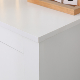 FurnitureHMD 5 Drawer White Wooden Chest of Drawers - Wilko - thumbnail 5
